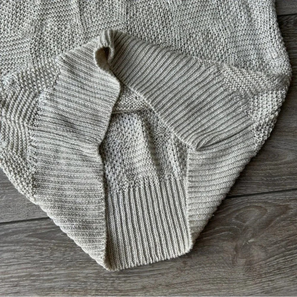 Limitex Paris Linen Blend Keyhole  Back Dolman Sleeve Sweater - Picture 8 of 14